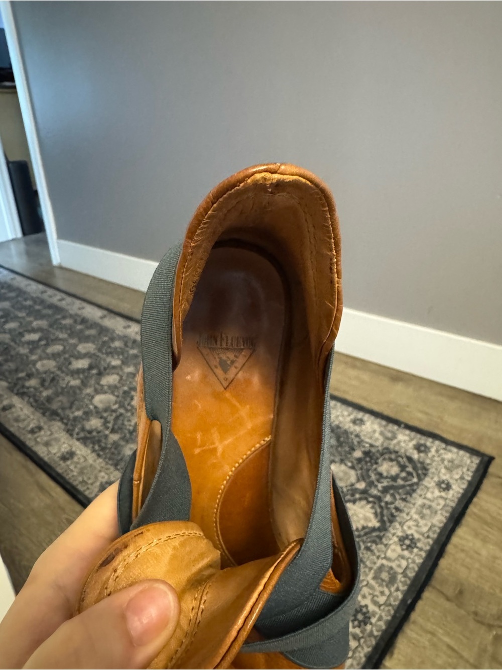 John Fluevog Truth Marina in Tan - Picture 11 of 13
